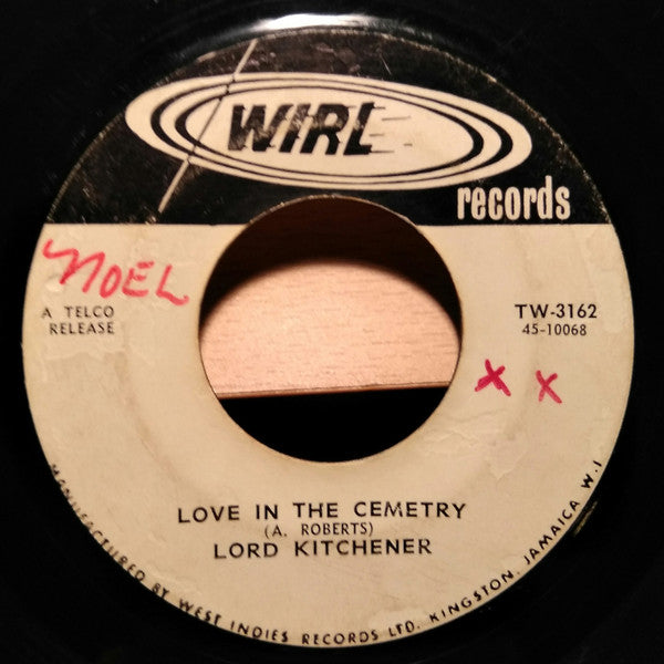 Lord Kitchener : Love In The Cemetry (7",45 RPM,Single)