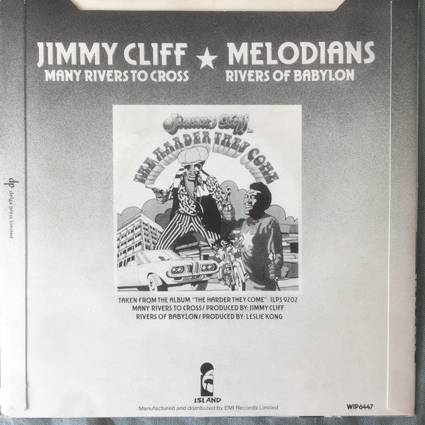 Melodians, The / Jimmy Cliff : Rivers Of Babylon / Many Rivers To Cross (7",45 RPM,Single)