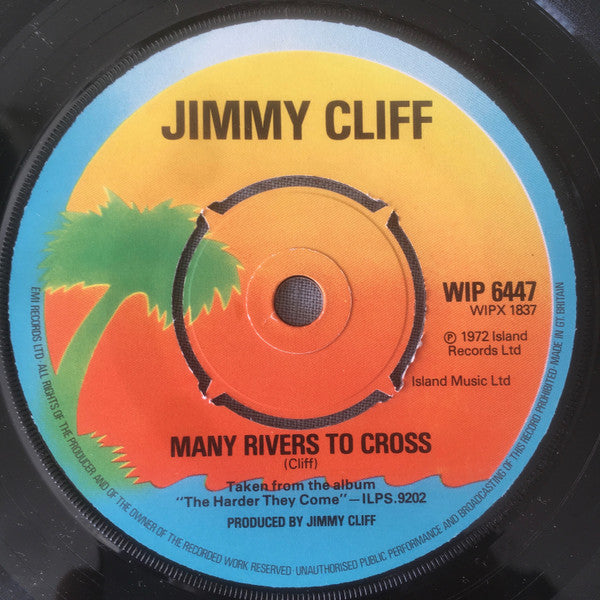 Melodians, The / Jimmy Cliff : Rivers Of Babylon / Many Rivers To Cross (7",45 RPM,Single)