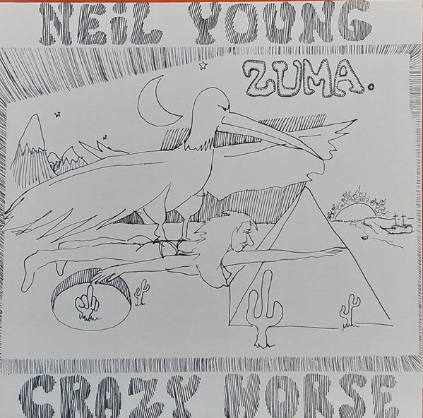 Neil Young With  Crazy Horse : Zuma (LP,Album,Reissue)