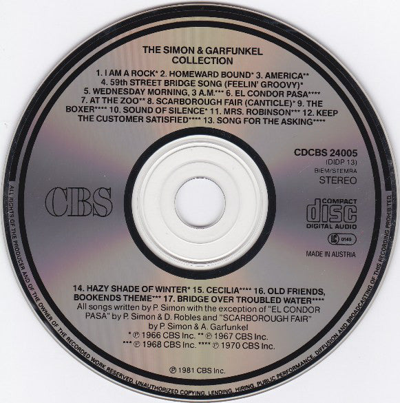Simon & Garfunkel : The Simon And Garfunkel Collection (Compilation,Reissue,Repress)