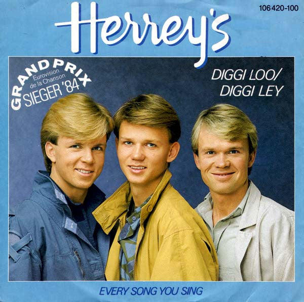 Herrey's, The : Diggi Loo / Diggi Ley (7",45 RPM,Single,Stereo)