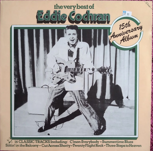 Eddie Cochran : The Very Best Of Eddie Cochran (LP,Compilation,Mono,Reissue)