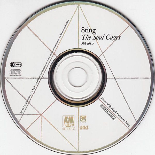 Sting : The Soul Cages (Album,Stereo)