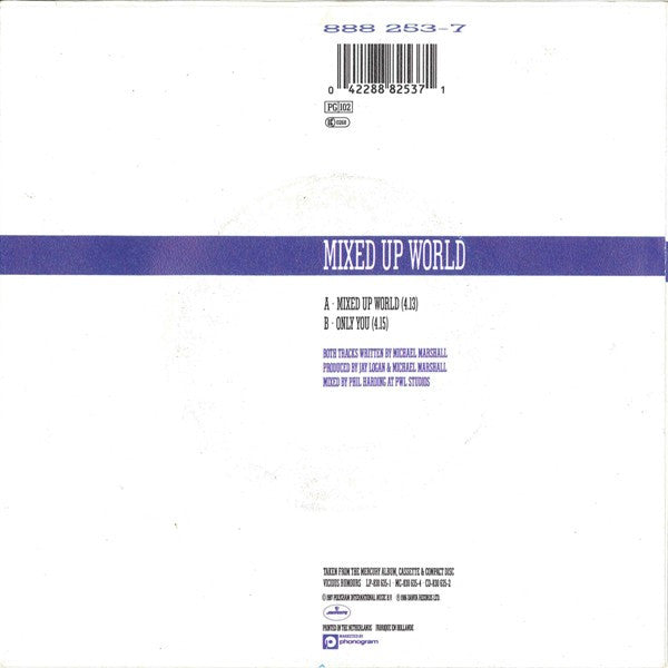 Timex Social Club : Mixed Up World (7",45 RPM,Single,Stereo)