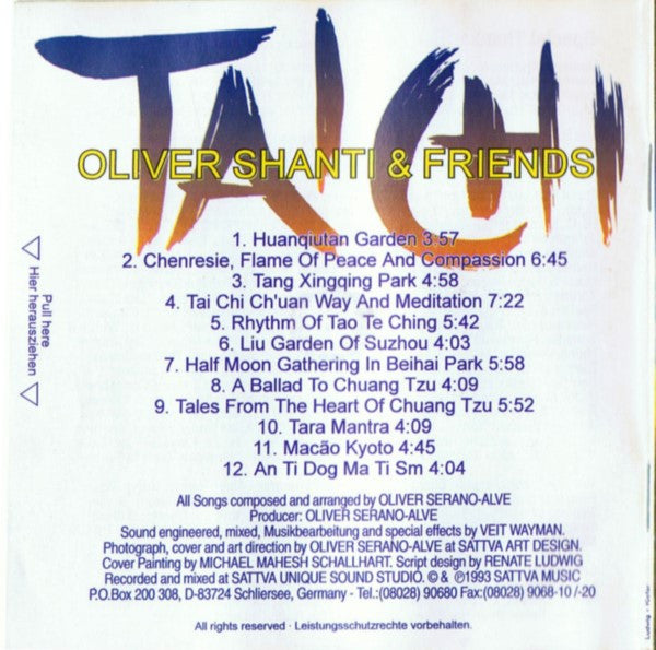 Oliver Shanti & Friends : Tai Chi (Album)