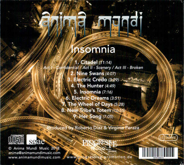 Anima Mundi (5) : Insomnia (Album,Stereo)