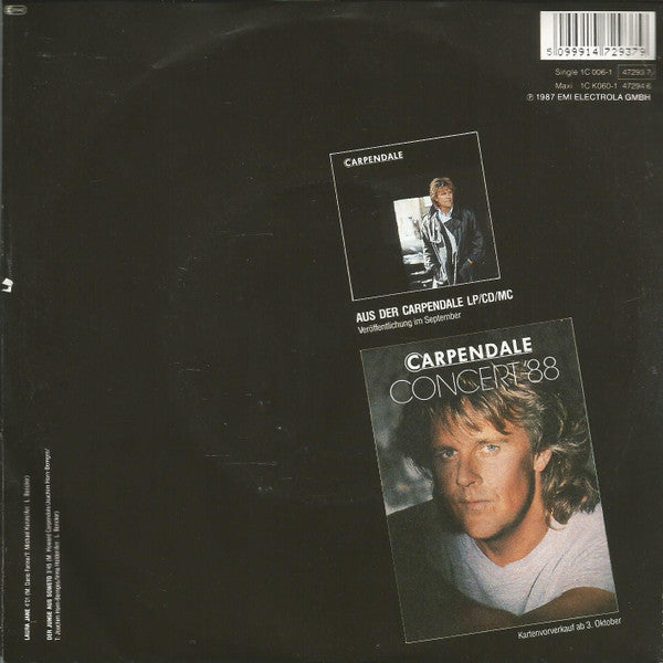 Howard Carpendale : Laura Jane (7",45 RPM,Single,Stereo)