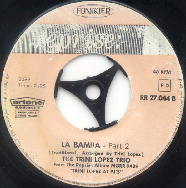 Trini Lopez : La Bamba (7",45 RPM)