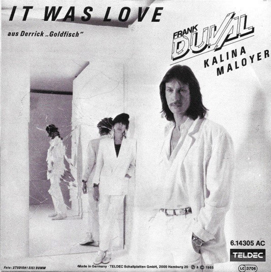 Frank Duval - Kalina Maloyer : It Was Love (7",45 RPM,Single)