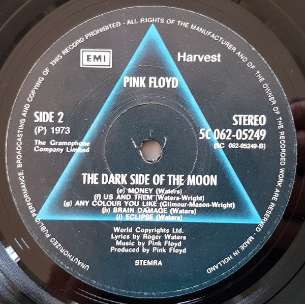 Pink Floyd : The Dark Side Of The Moon (LP,Album,Reissue,Stereo)