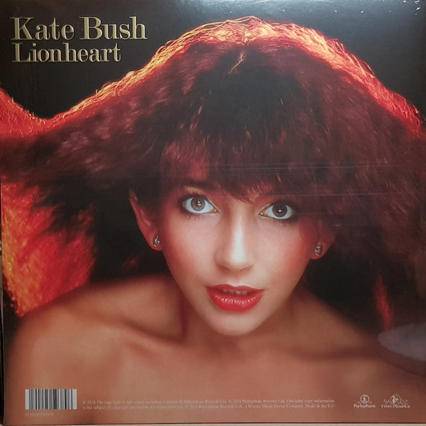 Kate Bush : Lionheart (LP,Album,Reissue,Remastered)