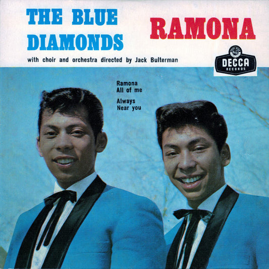 Blue Diamonds, The : Ramona (7",45 RPM,EP,Mono)