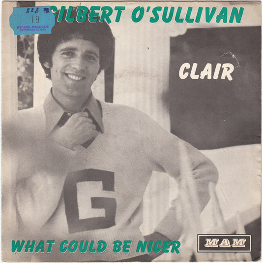 Gilbert O'Sullivan : Clair (7",Single,45 RPM)