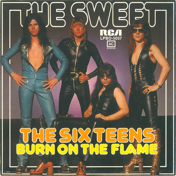 The Sweet : The Six Teens (7",45 RPM,Single,Stereo)