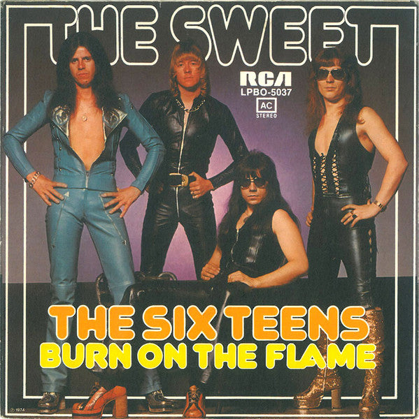 The Sweet : The Six Teens (7",45 RPM,Single,Stereo)