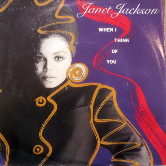Janet Jackson : When I Think Of You (7",45 RPM,Single)