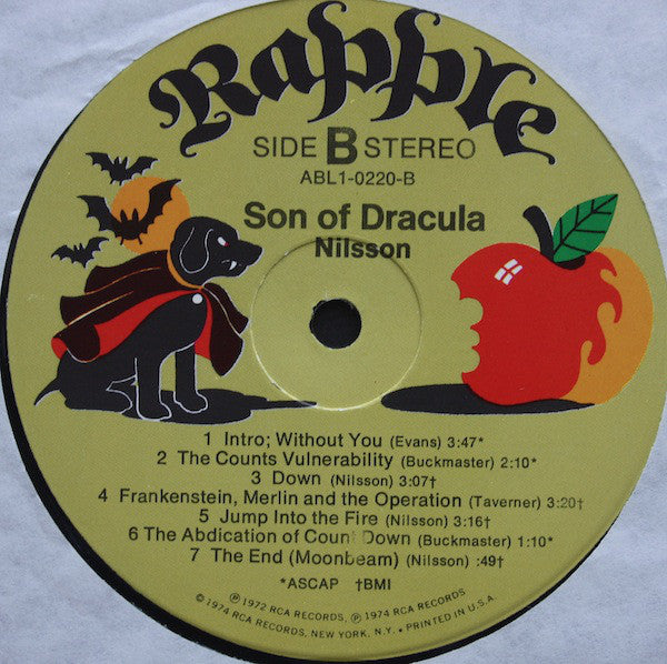 Harry Nilsson : Son Of Dracula (LP,Album,Stereo)