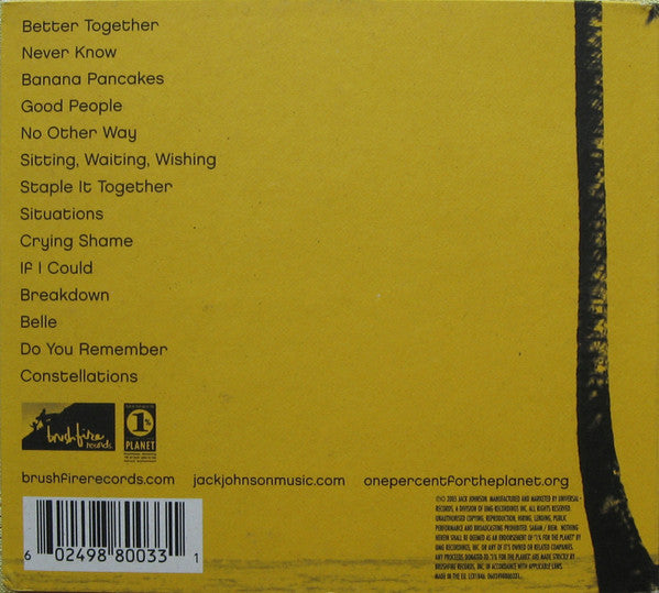 Jack Johnson : In Between Dreams (Album)