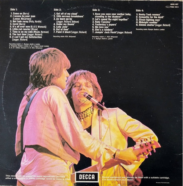 Rolling Stones, The : Stones Story (LP,Compilation)