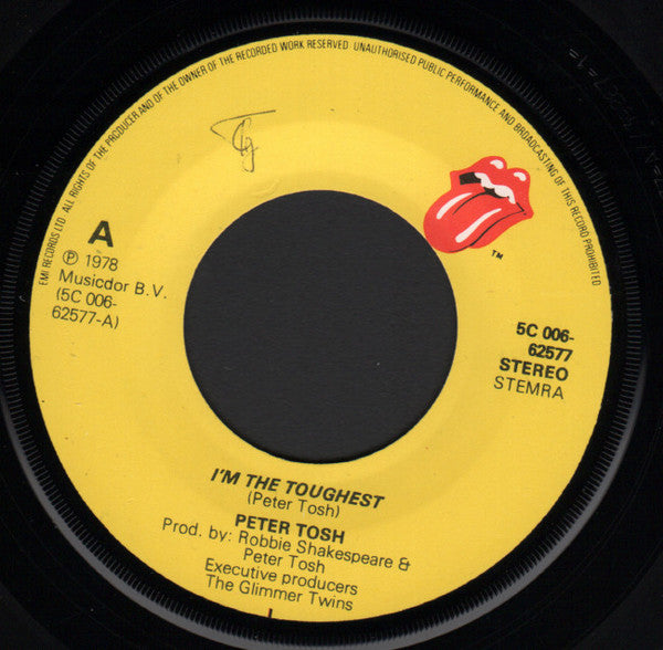 Peter Tosh : I'm The Toughest (7",45 RPM,Single)