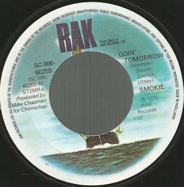Smokie : For A Few Dollars More (7",45 RPM,Single)
