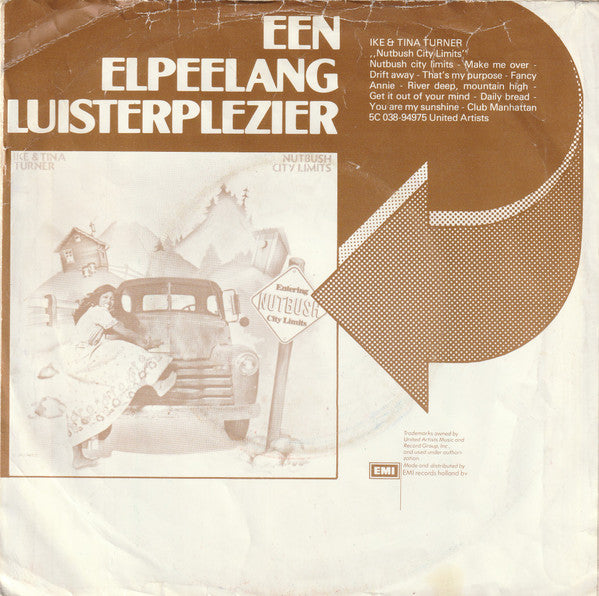 Ike & Tina Turner : Nutbush City Limits (7",45 RPM,Single,Reissue)