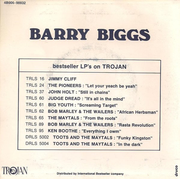 Barry Biggs : Side Show (7",45 RPM,Single,Stereo)