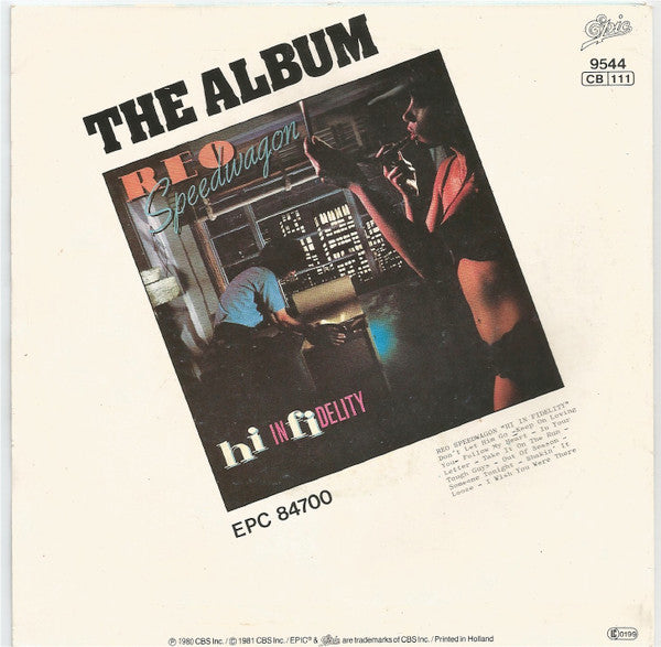 REO Speedwagon : Keep On Loving You (7",Single,45 RPM)