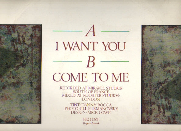 John Rocca : I Want You (12",45 RPM)