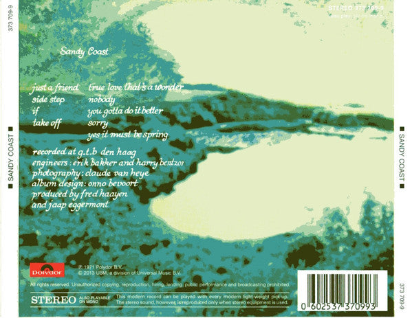 Sandy Coast : Sandy Coast (Album,Reissue)