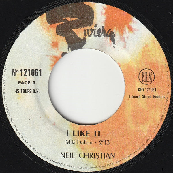 Neil Christian (2) : That's Nice (7",45 RPM,Single)