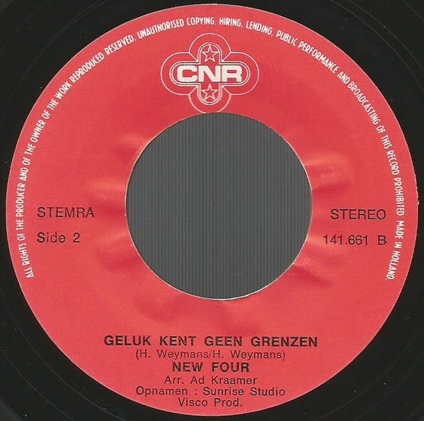 New Four : Meisje, Ik Ben Een Zeeman (7",45 RPM,Single)