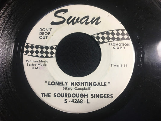 Sourdough Singers : Lonely Nightingale / Syrup Soppin' Shindig (7",45 RPM,Single,Promo)