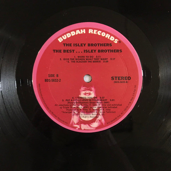 Isley Brothers, The : The Best. . .Isley Brothers (LP,Compilation)
