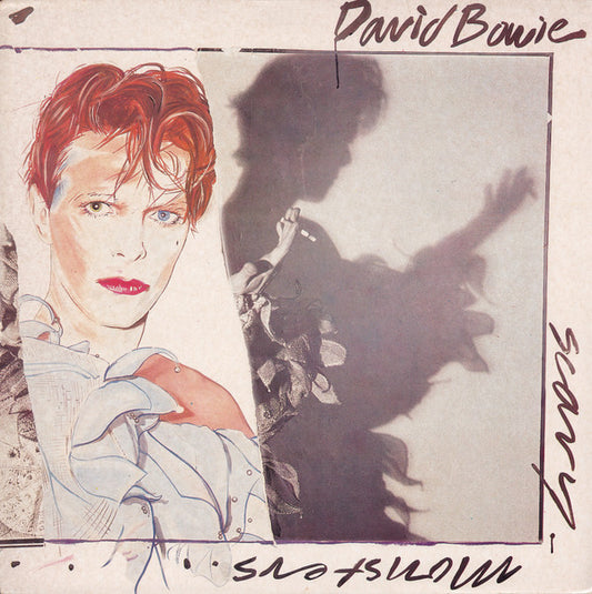 David Bowie : Scary Monsters (LP,Album,Stereo)