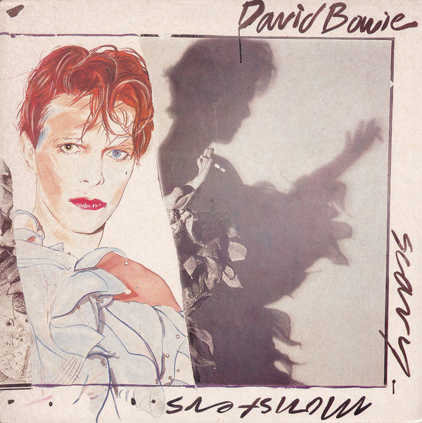 David Bowie : Scary Monsters (LP,Album,Stereo)
