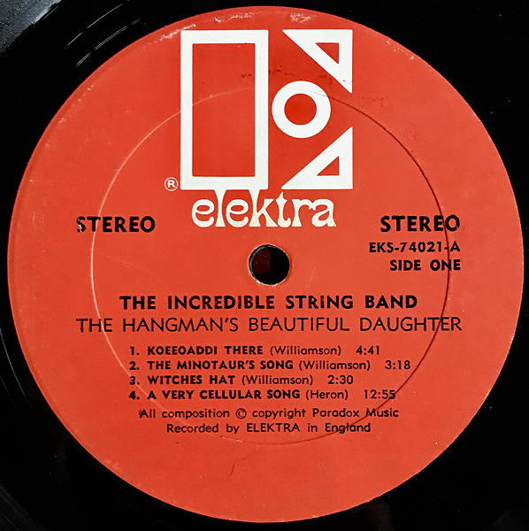 Incredible String Band, The : The Hangman's Beautiful Daughter (LP,Album,Repress)