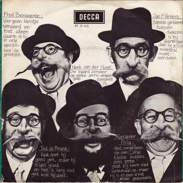 Farce Majeure : Nee, Nee, Nee Nooit Meer Water / Pietje Dat Kan Je Niet Maken (7",45 RPM,Single)