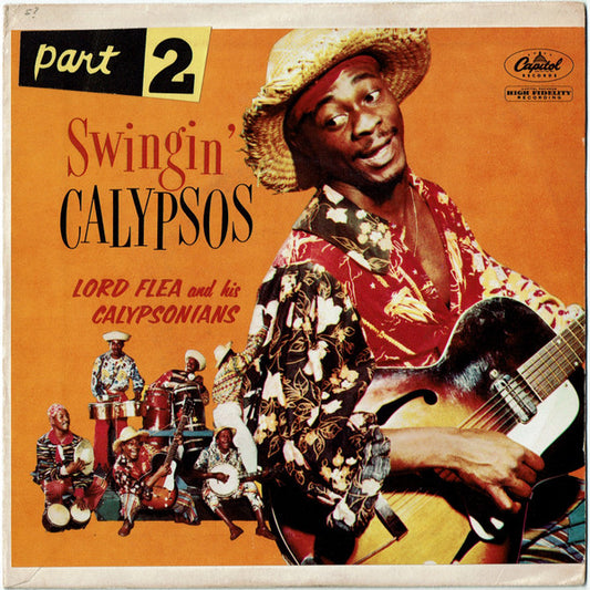 Lord Flea & His Calypsonians : Swingin' Calypsos Part 2 (7",45 RPM,EP,Mono)