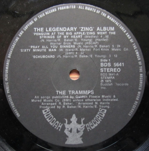 Trammps, The : The Legendary Zing Album (LP,Album)
