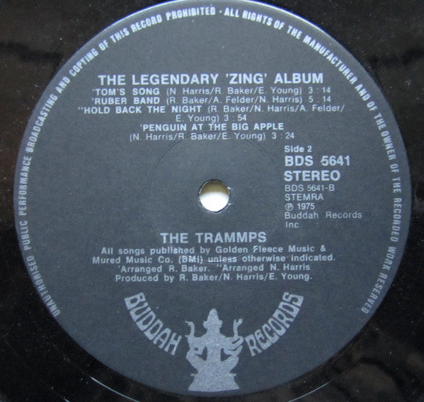 Trammps, The : The Legendary Zing Album (LP,Album)