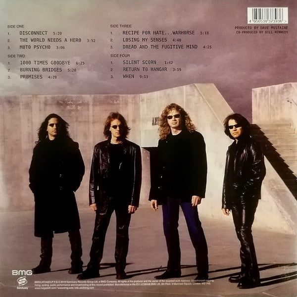 Megadeth : The World Needs A Hero (LP,Album,Reissue,Remastered)