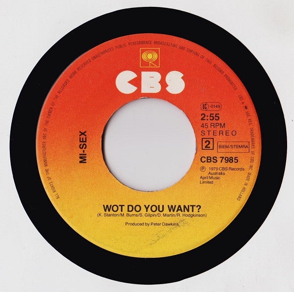 Mi-Sex : Computer Games (7",45 RPM,Single)