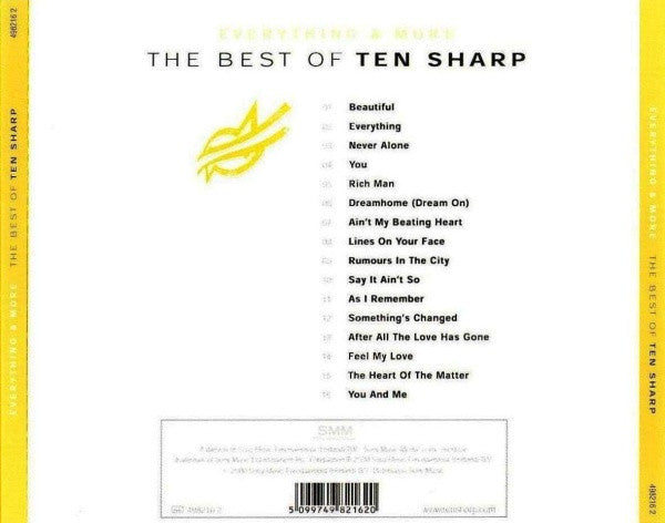 Ten Sharp : Everything & More - The Best Of (Compilation)