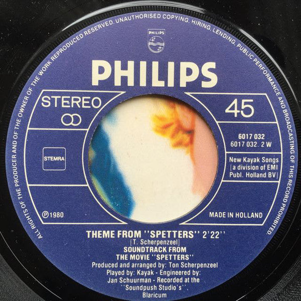 Kayak : Spetters (7",45 RPM,Single)