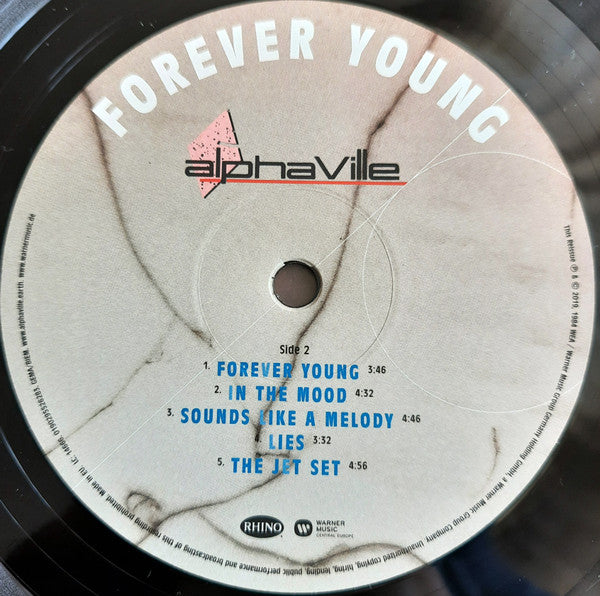 Alphaville : Forever Young (LP,Album,Reissue,Remastered)
