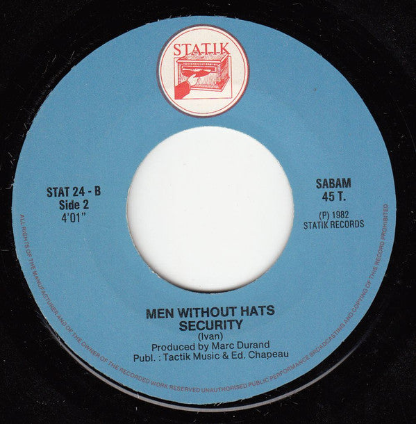 Men Without Hats : The Safety Dance (7",45 RPM,Single)