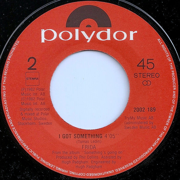 Frida : To Turn The Stone (7",Single,45 RPM)