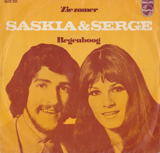 Saskia & Serge : Zie Zomer / Regenboog (7",45 RPM,Single)